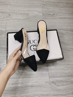 Giày sục 5p da lộn