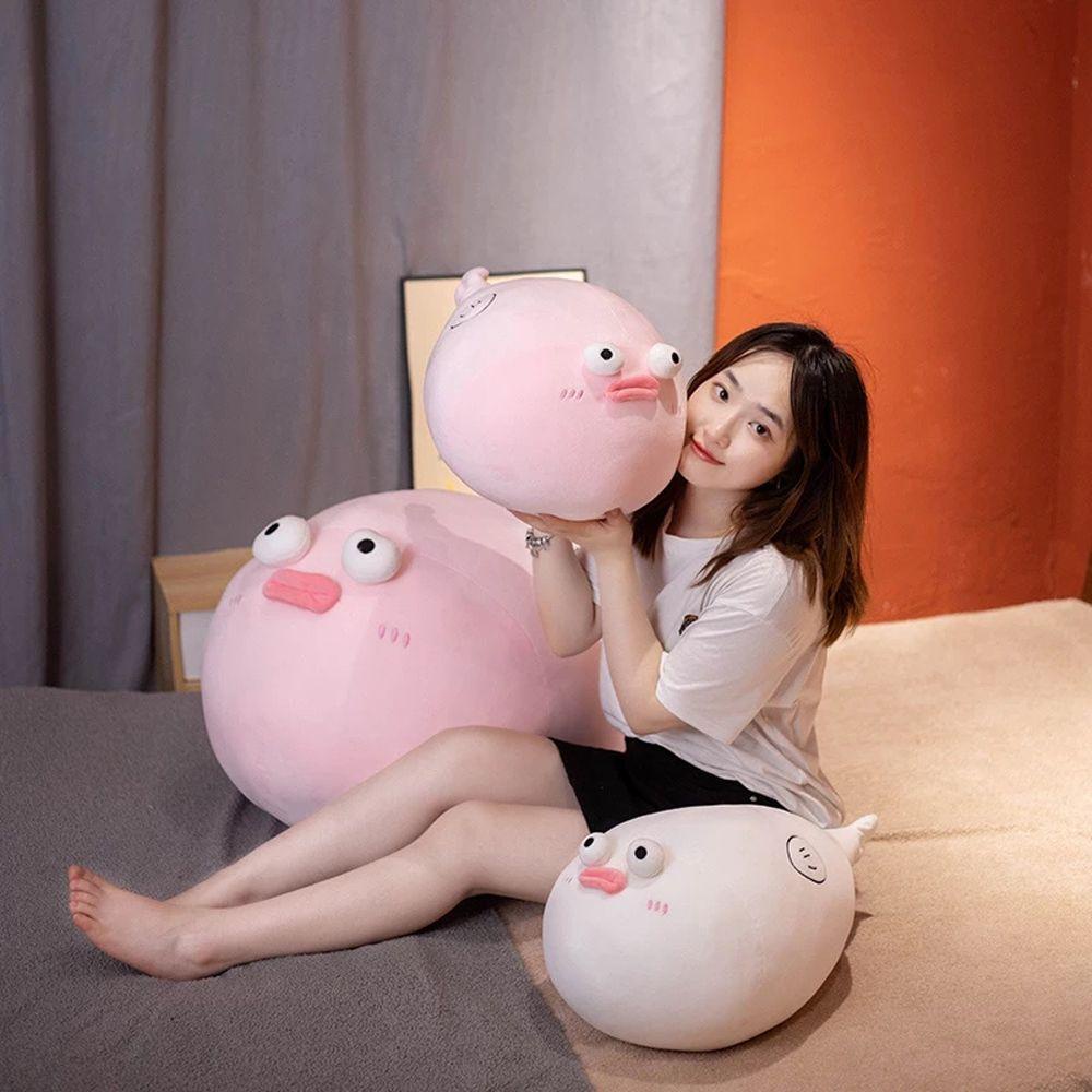 Gối Ôm Nhồi Bông Mềm Mại Hình Cá Dễ Thương