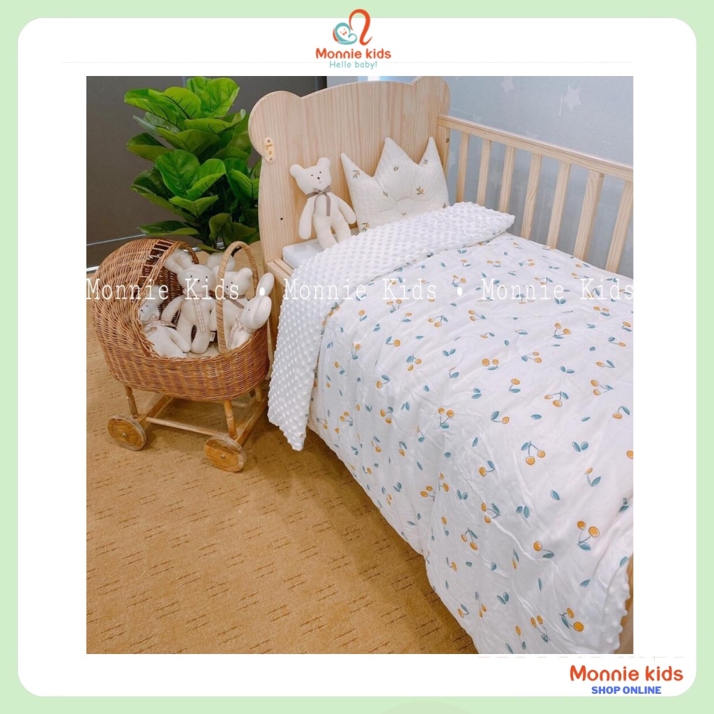 Chăn Chần Bông Mow Mow Cho Bé 100x120 cm
