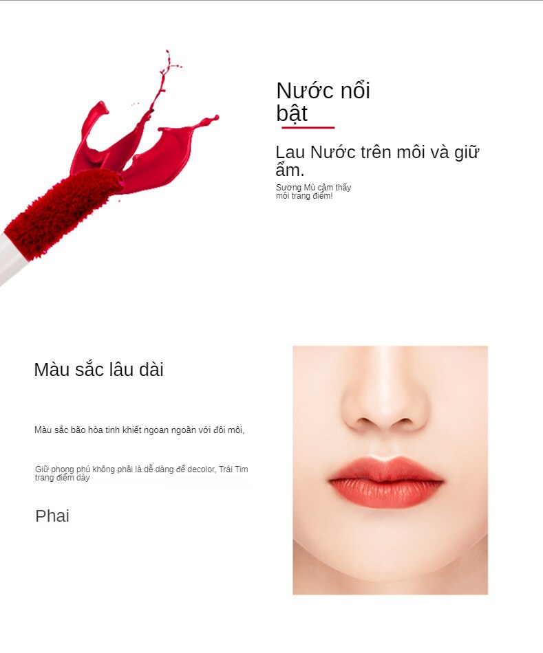 Sản phẩm mới nhất Son bóng mờ Matte Lip glaze | BigBuy360 - bigbuy360.vn