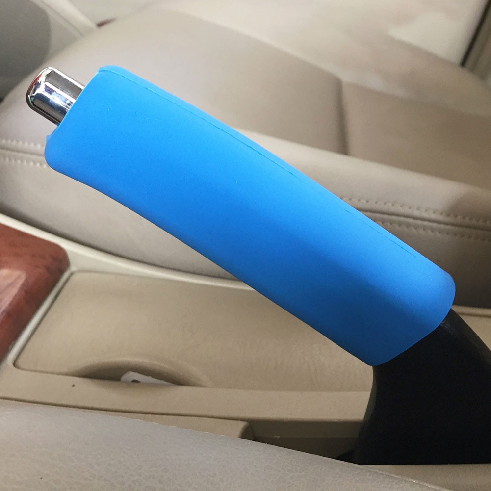 Ốp silicon bảo vệ tay phanh bánh trước của xe oto