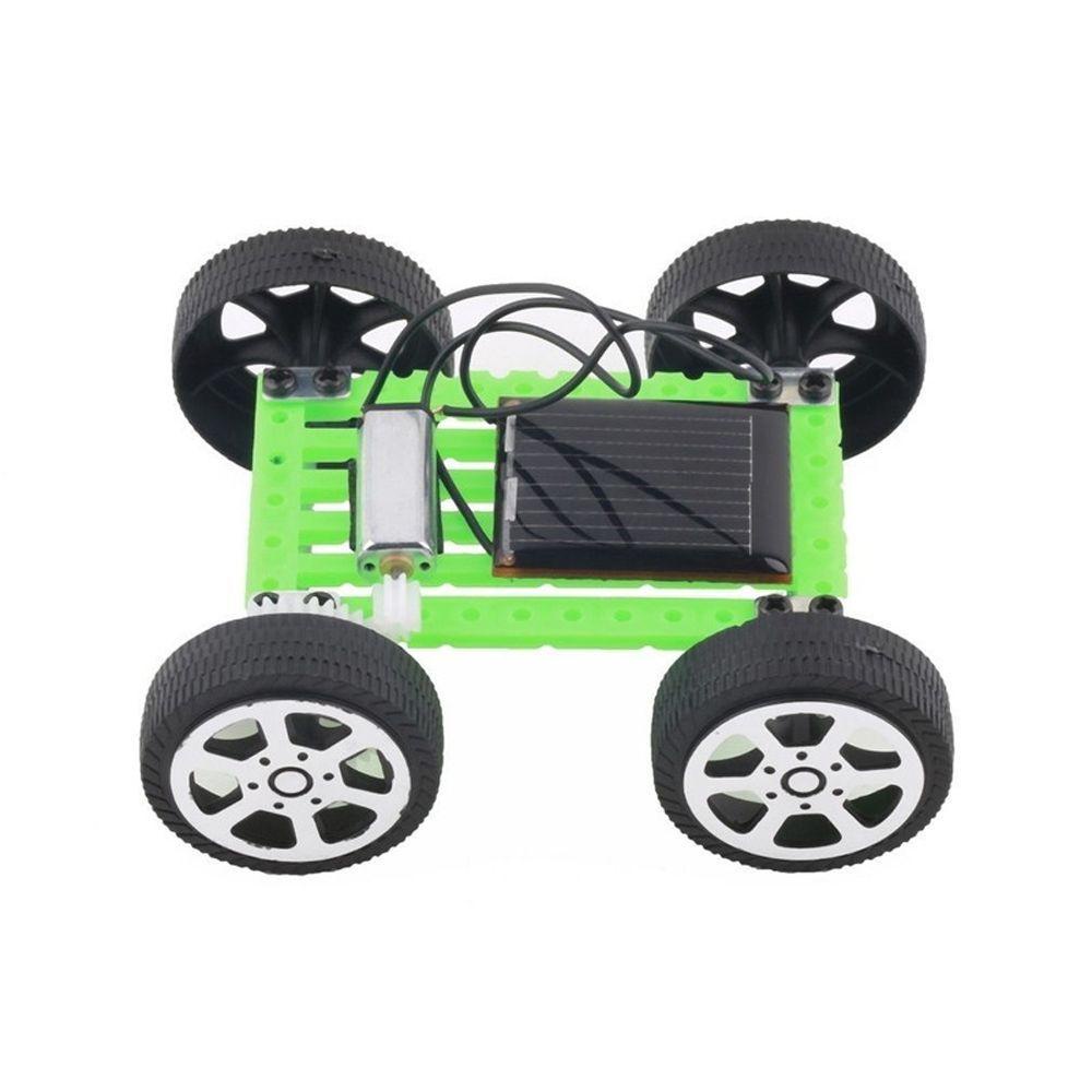 1 Đồ Chơi Lắp Ráp Robot Xe Hơi Sử Dụng Năng Lượng Mặt Trời DIY
