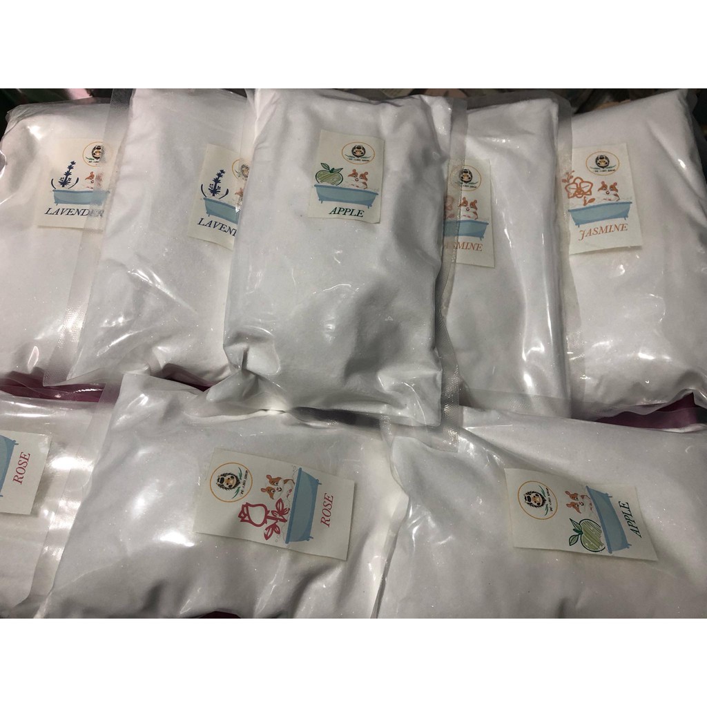 Cát tắm hương hoa ,bịch 1kg.
