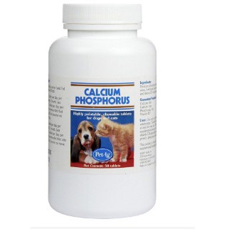 Viên Canxi Calcium Phosphorus cho chó mèo ( hộp 50 viên)