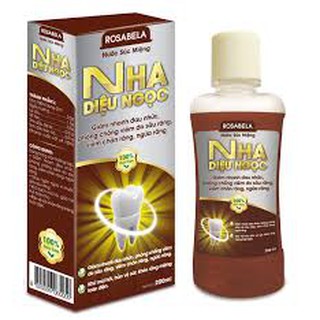 Nước súc miệng nha diệu ngọc trị viêm răng_sâu răng