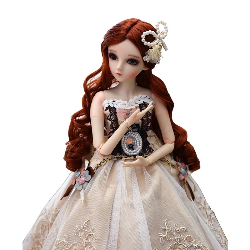 Búp Bê Công Chúa Doris FU Siêu Đẹp - Thay Được Mắt và Tóc - Giá Sỉ