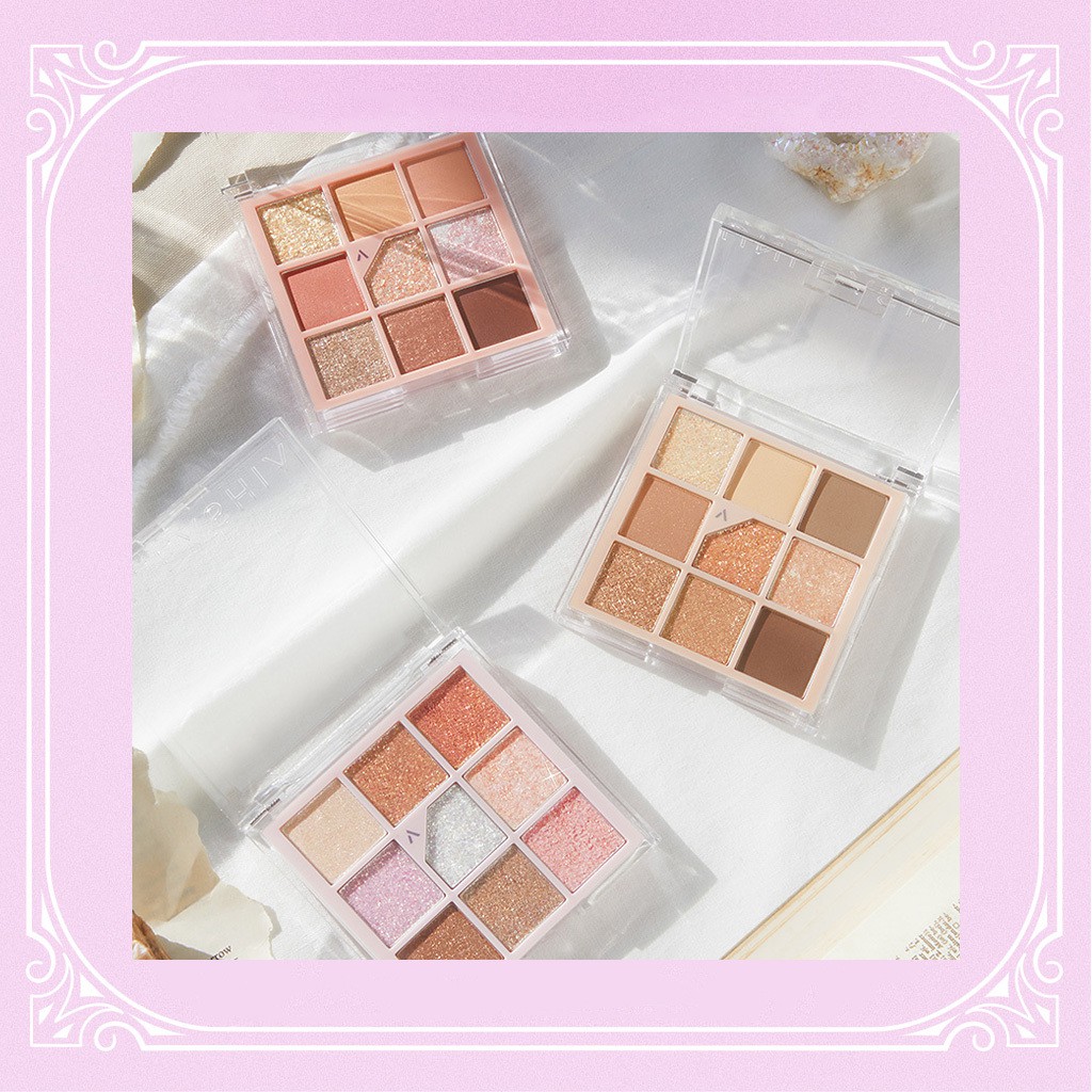 (Hàng Mới Về) Bảng Phấn Mắt 6.6g 3 Màu Lấp Lánh | BigBuy360 - bigbuy360.vn