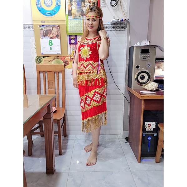 Set trang phục tây nguyên người lớn