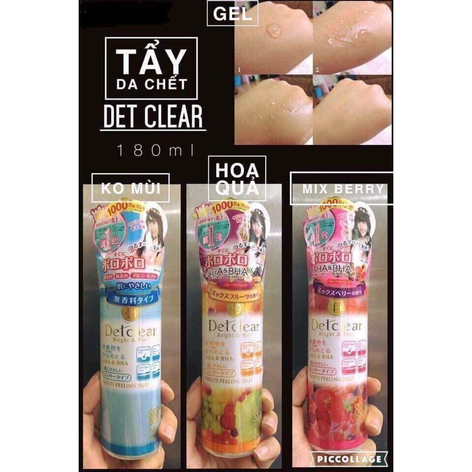TẨY TẾ BÀO CHẾT DETCLEAR CỦA MEISHUKO 180ML | BigBuy360 - bigbuy360.vn