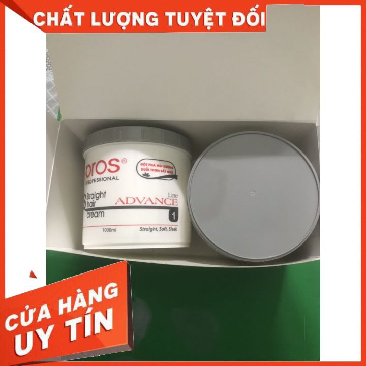 [chính hãng] kem duỗi , kem ép tóc x.pros 3s 1000ml x 2 ép  thẳng tóc bóng mượt  phục hồi hư tổn  chuyên dành cho salon