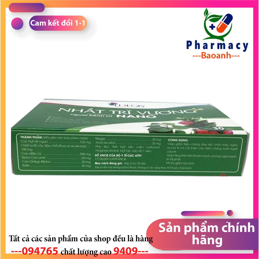 Hỗ trợ điều trị trĩ Nhất trĩ vương Giải pháp mới cho người bệnh trĩ, táo bón