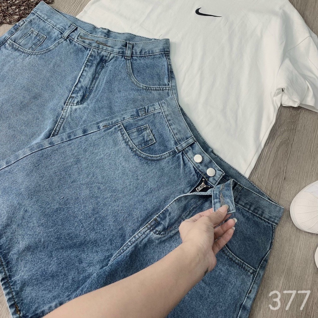 [ PHẢI QUÊN ] QUẦN JEAN NGỐ LỬNG NỮ 2 NÚT NGANG LAI CUỐN MÀU XANH NHẠT CAO CẤP BABO SIÊU HOT HIT, CỰC ĐỈNH MÁT MẺ