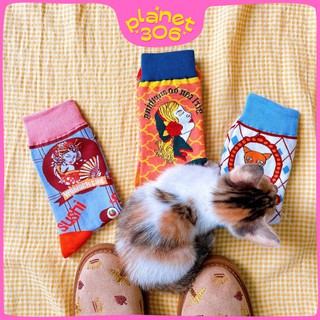 Vớ - tất - hoạ tiết hoạt hình BST hoàng tộc dễ thương