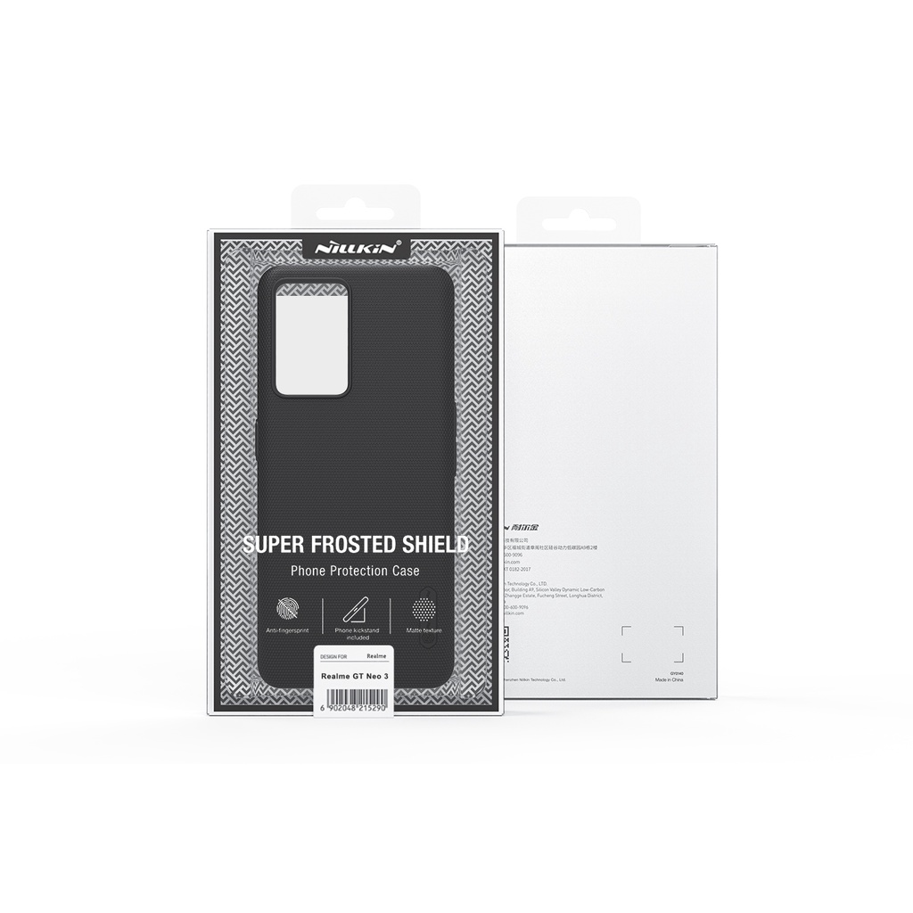 Ốp điện thoại Nillkin từ PC cứng siêu mỏng mặt nhám chống sốc chống dấu vân tay cho Realme GT Neo 3