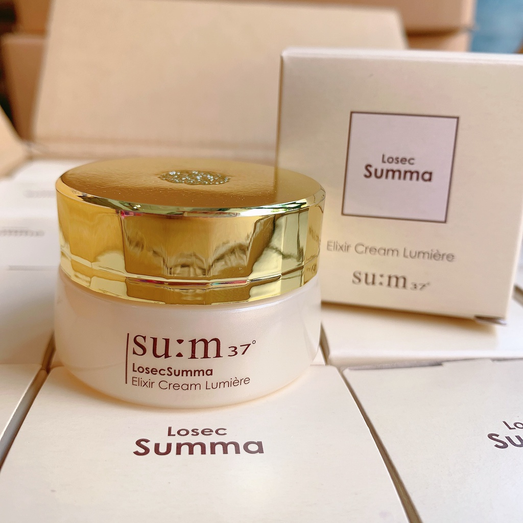 Kem dưỡng tái tạo trắng da Su:m37 Losec Summa Elixir Crem Lumière 10ml - Chuẩn Auth