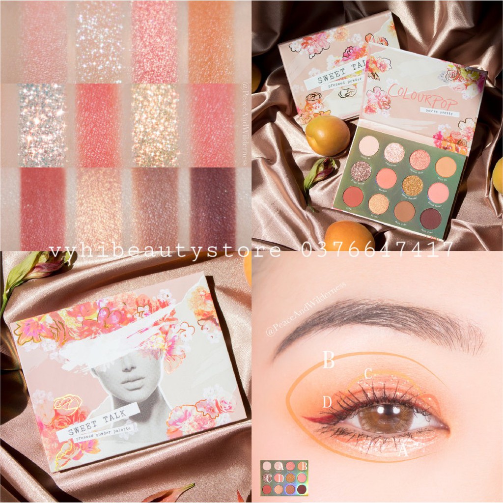 Bảng mắt Colourpop Sweet Talk