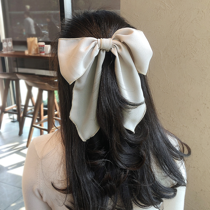 Dây Buộc Tóc Thắt Nơ Phong Cách Nhật Bản Cho Phụ Nữ