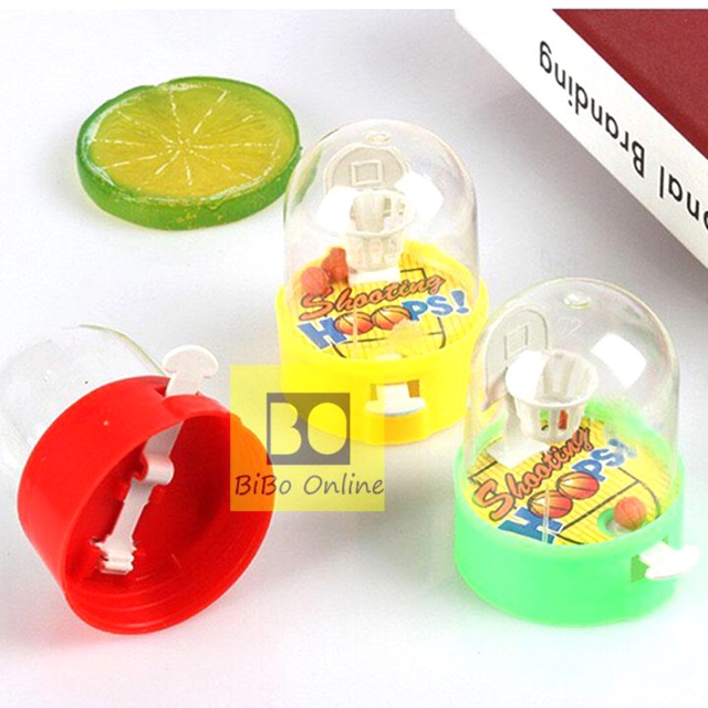 Đồ chơi mini bóng rổ,click để bóng vô rổ (giao màu ngẫu nhiên)