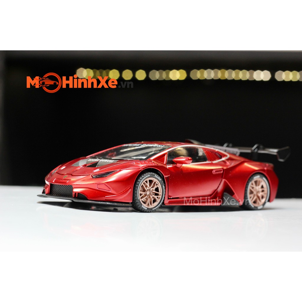 MÔ HÌNH XE LAMBORGHINI HURACAN SUPER TROFEO EVO 1:32 CHIMEI MODEL