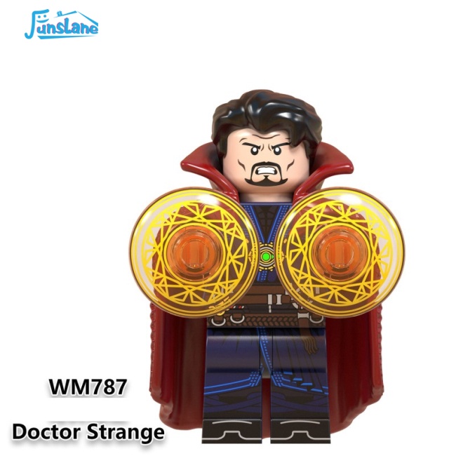 Mô hình đồ chơi lắp ráp FUNSLANE nhân vật siêu anh hùng Marvel tùy chọn đáng yêu