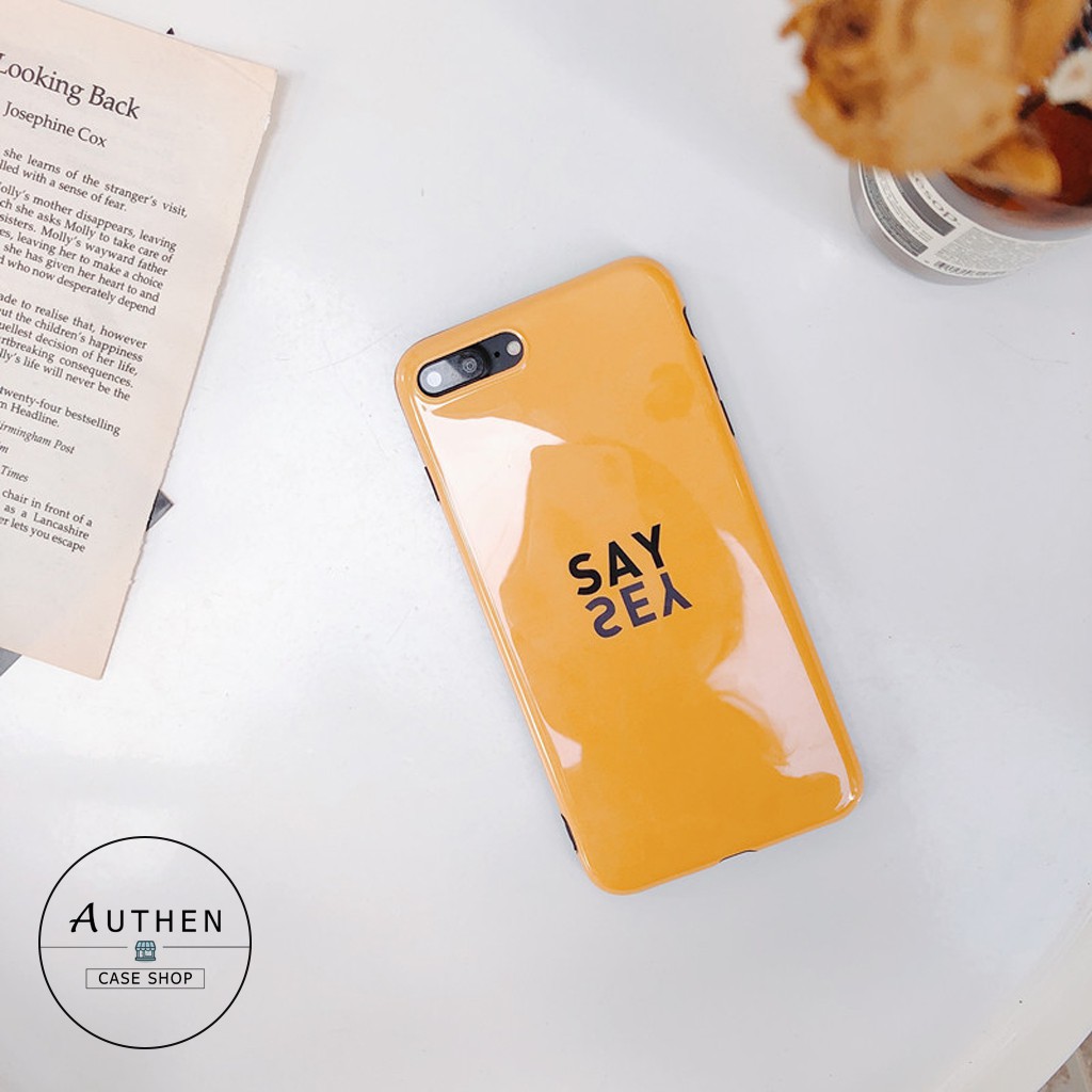Ốp Say Yes - Ốp iPhone Phủ Bóng