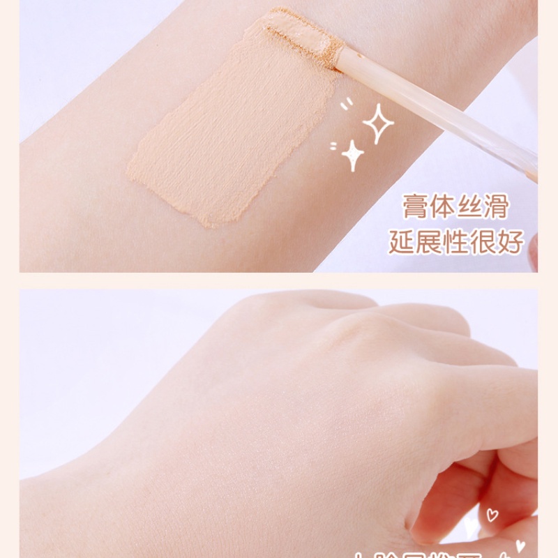 [Hàng mới về] Kem che khuyết điểm HANRU lâu trôi che phủ quầng thâm và lỗ chân lông | BigBuy360 - bigbuy360.vn