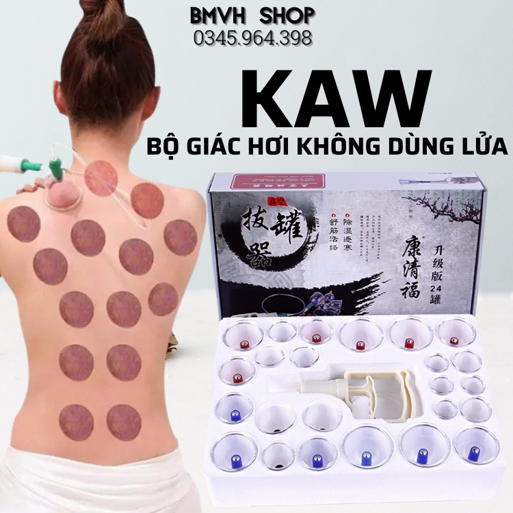 👉 Bộ Dụng Cụ Giác Hơi KAW Hàn Quốc, Bộ Giác Hơi Không Dùng Lửa, Giúp Giải Độc Tố Trong Cơ Thể Lưu Thông Tuần Hoàn Máu