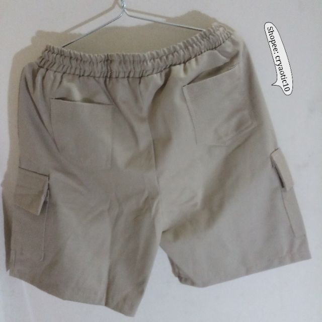 [Kèm hình thật] Quần short kaki túi hộp box short basic unisex