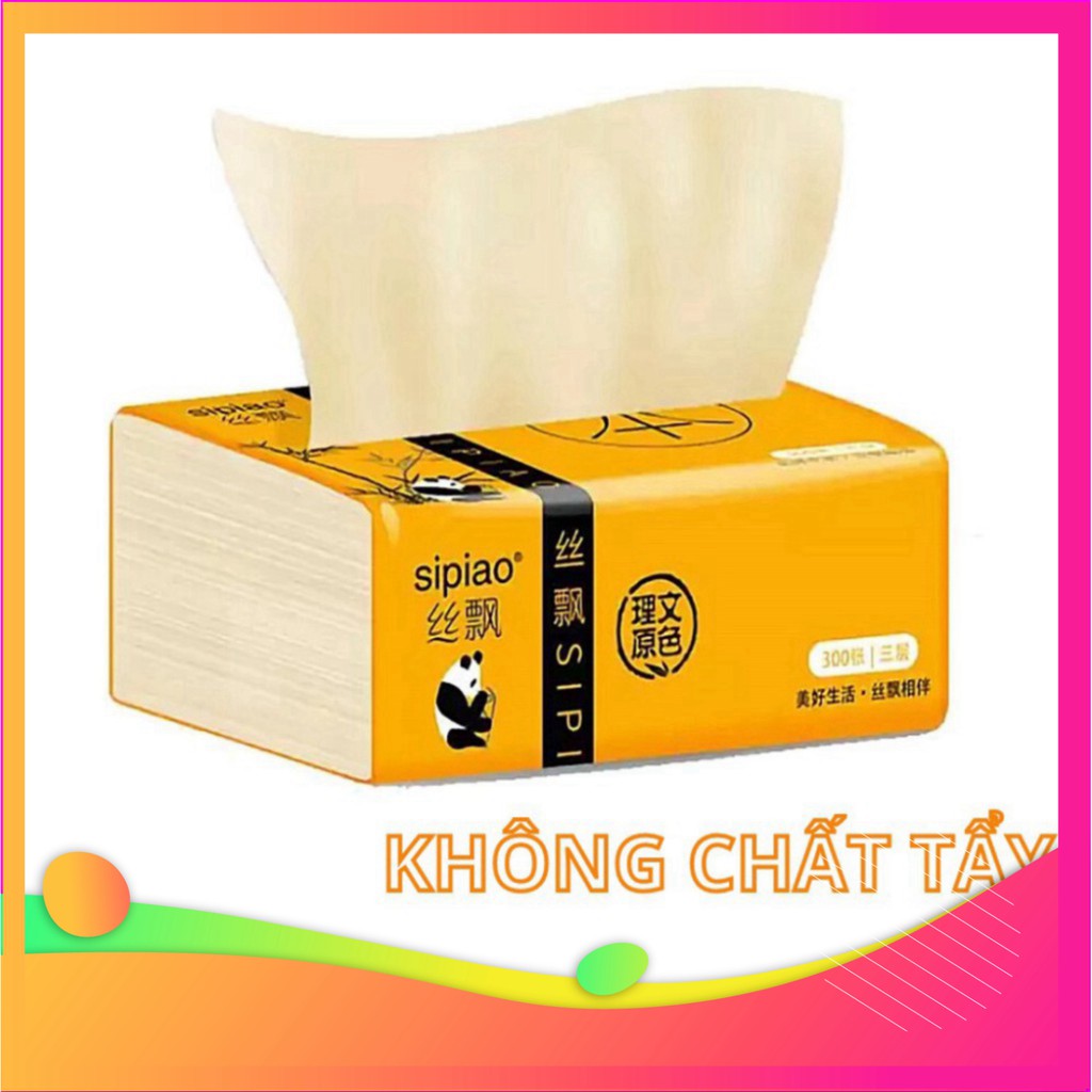 //HOT+ CỰC HOT FREE SHIP Giấy Ăn Than Tre Gấu Trúc Hoạt Tính Siêu Dai SIPIAO Cao Cấp GIÁ TỐT CHỈ CÓ TẠI TIỆN ÍCH SHOP . 