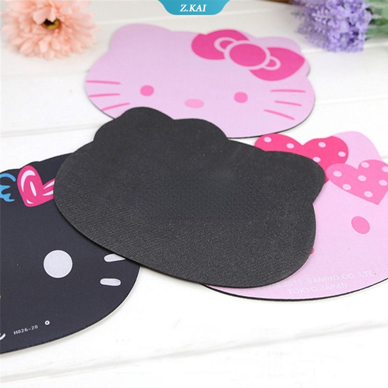 SANRIO Tấm Lót Chuột Dày Dặn Chống Trượt Thoải Mái In Họa Tiết Hoạt Hình Hello kitty Cho Chơi Game/Văn Phòng