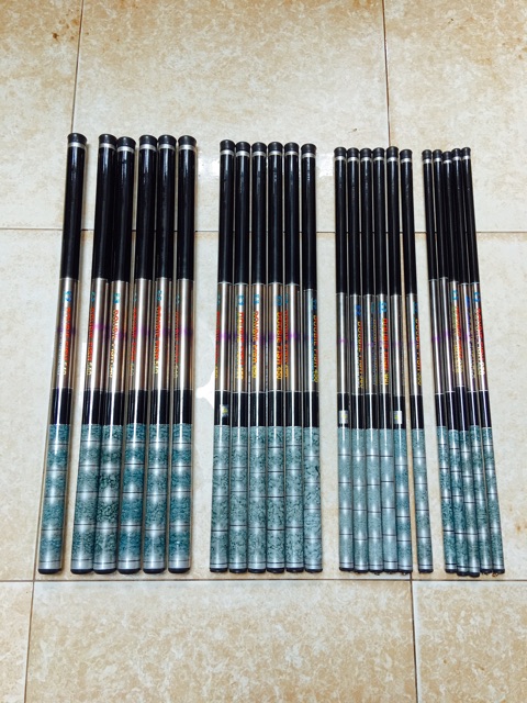 BỘ CẦN CÂU ĐƠN RA Đá dài2,7m 3,6m 4,5m 5,4m tặng nhiều thứ