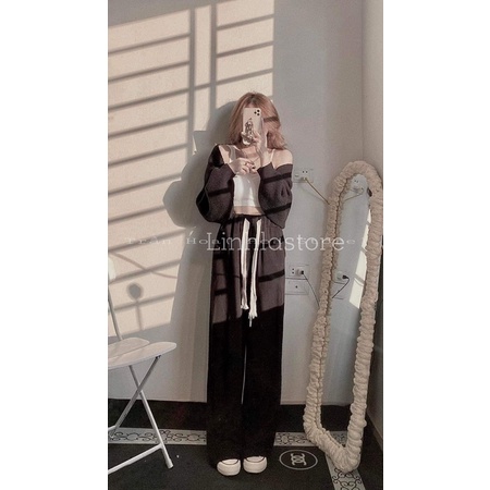 QUẦN SUÔNG CULOTTES ULZZANG DÂY BẢN TO HÀN QUỐC  QUẦN ỐNG SUÔNG KOREAN