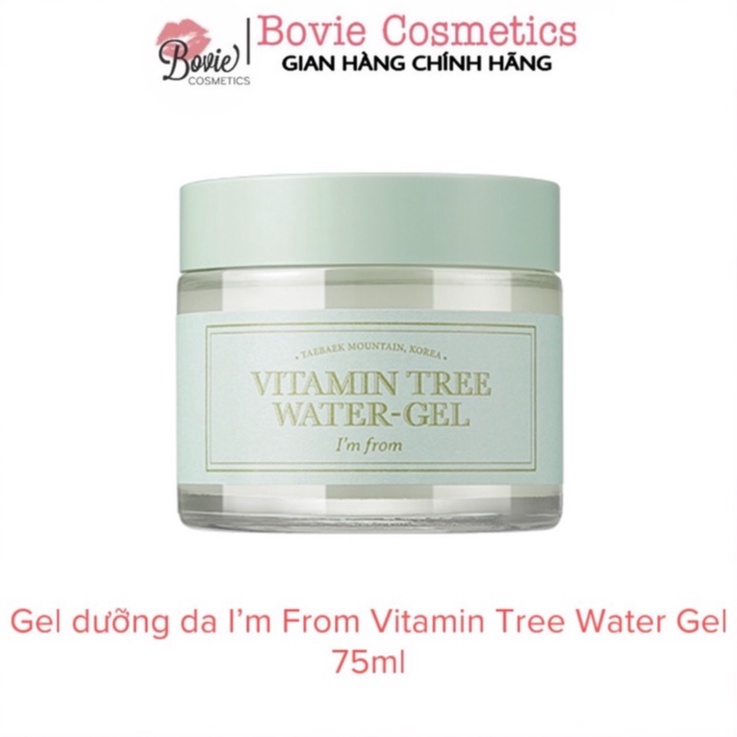 Gel Dưỡng Da I'm From Vitamin Tree Water Gel 75g | Kem dưỡng ẩm cấp nước