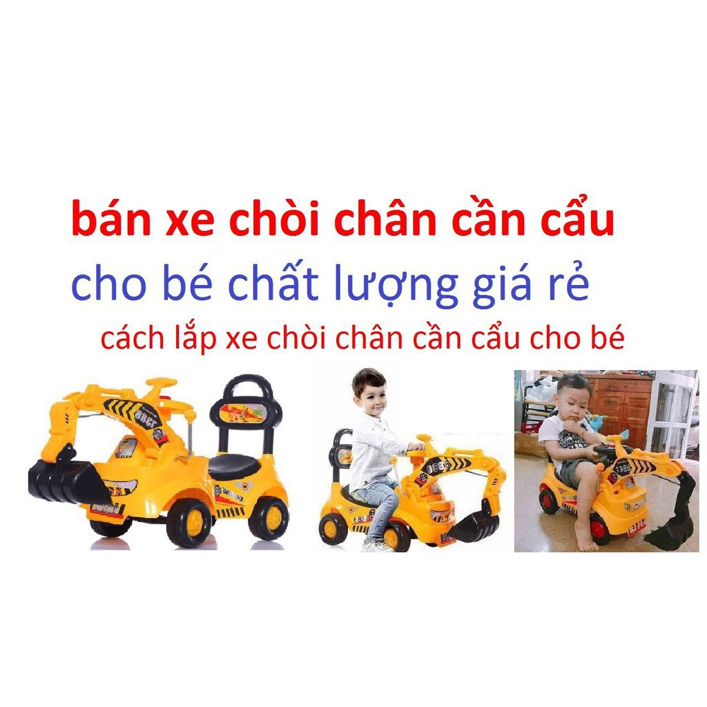 Xe Cẩu Chòi Chân Cho Bé ⚡🆂🅰🅻🅴 ⚡ Tập Vận Động (Sử dụng dược cả trong nhà và ngoài trời ) [GIÁ TỐT NHẤT CÓ ẢNH THẬT]