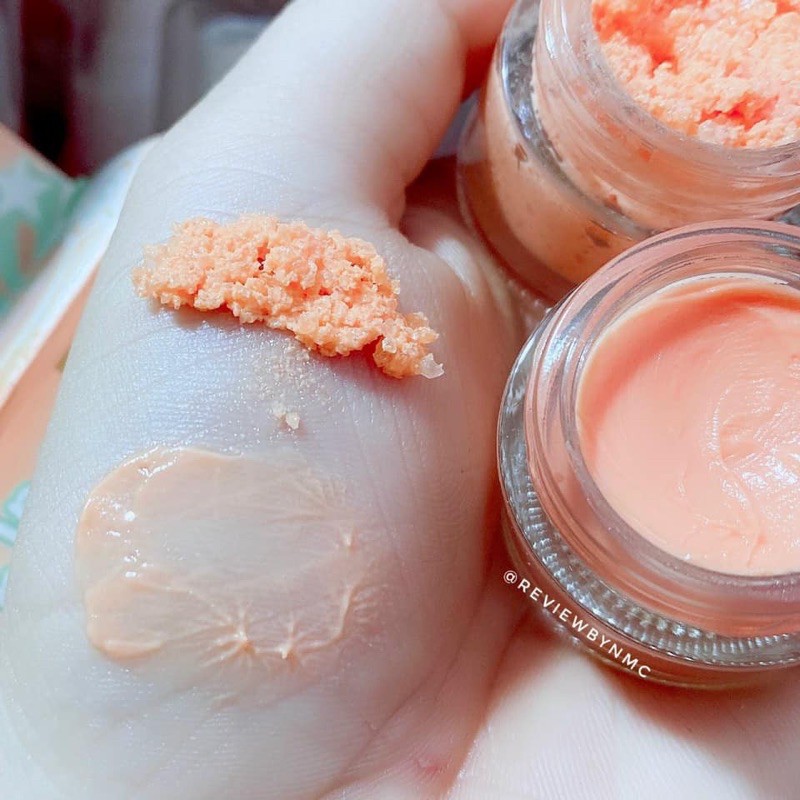 COMBO 3IN1 Tẩy Da Chết Môi Và Mặt Nạ Dưỡng Môi Hồng Căng Mọng Có Thể Làm Son Dưỡng Môi KARITE Đào LIP SCRUB + LIP MASK | BigBuy360 - bigbuy360.vn