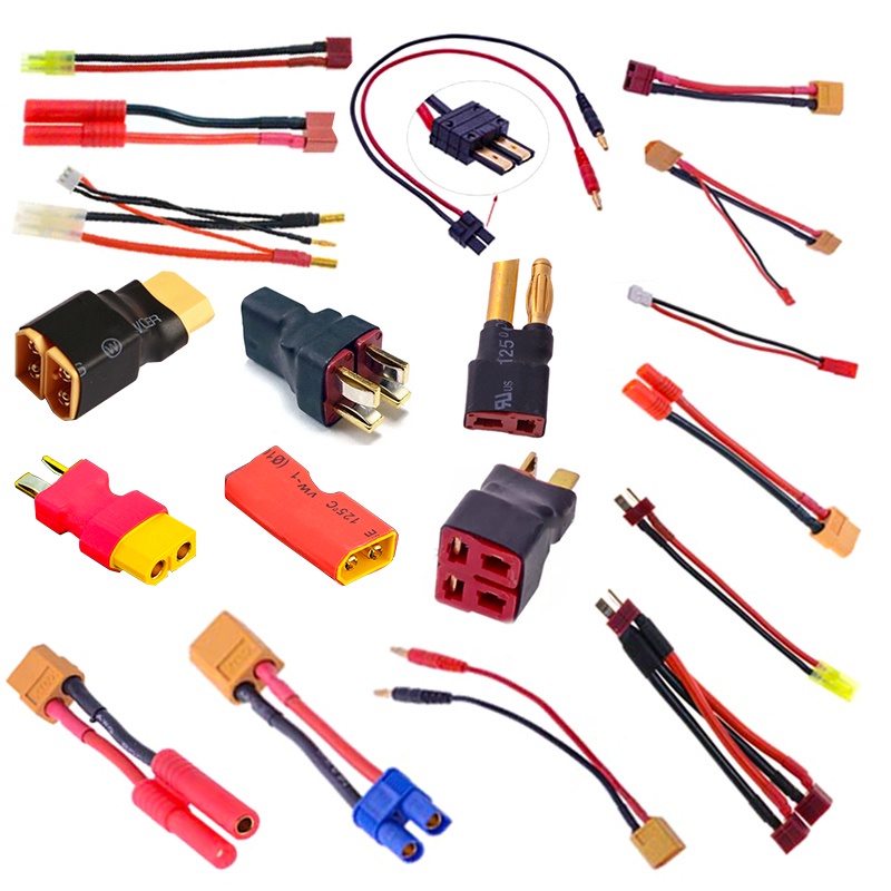 TAMIYA Dây Cáp Sạc Pin LiPo Nối Phích Cắm / EC3 XT60 Cho Máy Bay Điều Khiển Từ Xa