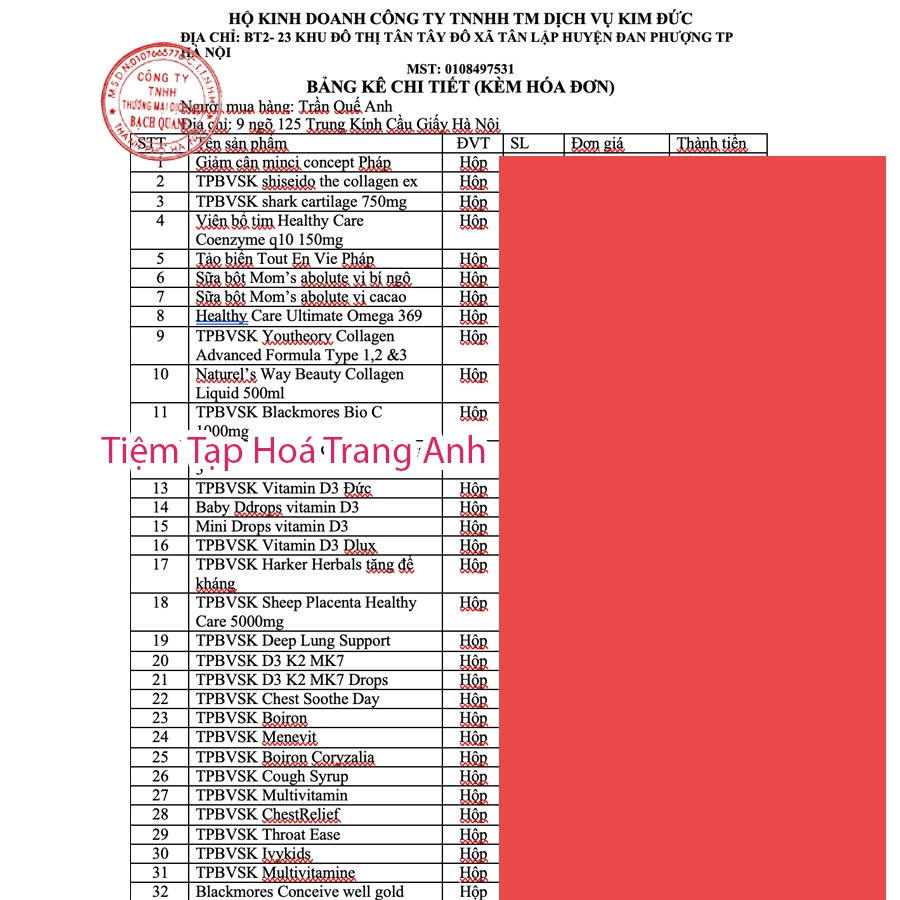 Blackmores conceive well gold cho phụ nữ