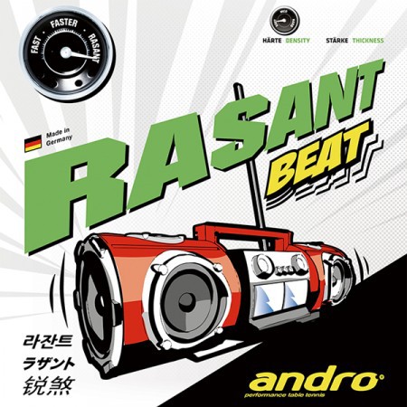 MẶT VỢT BÓNG BÀN ANDRO RASANT BEAT