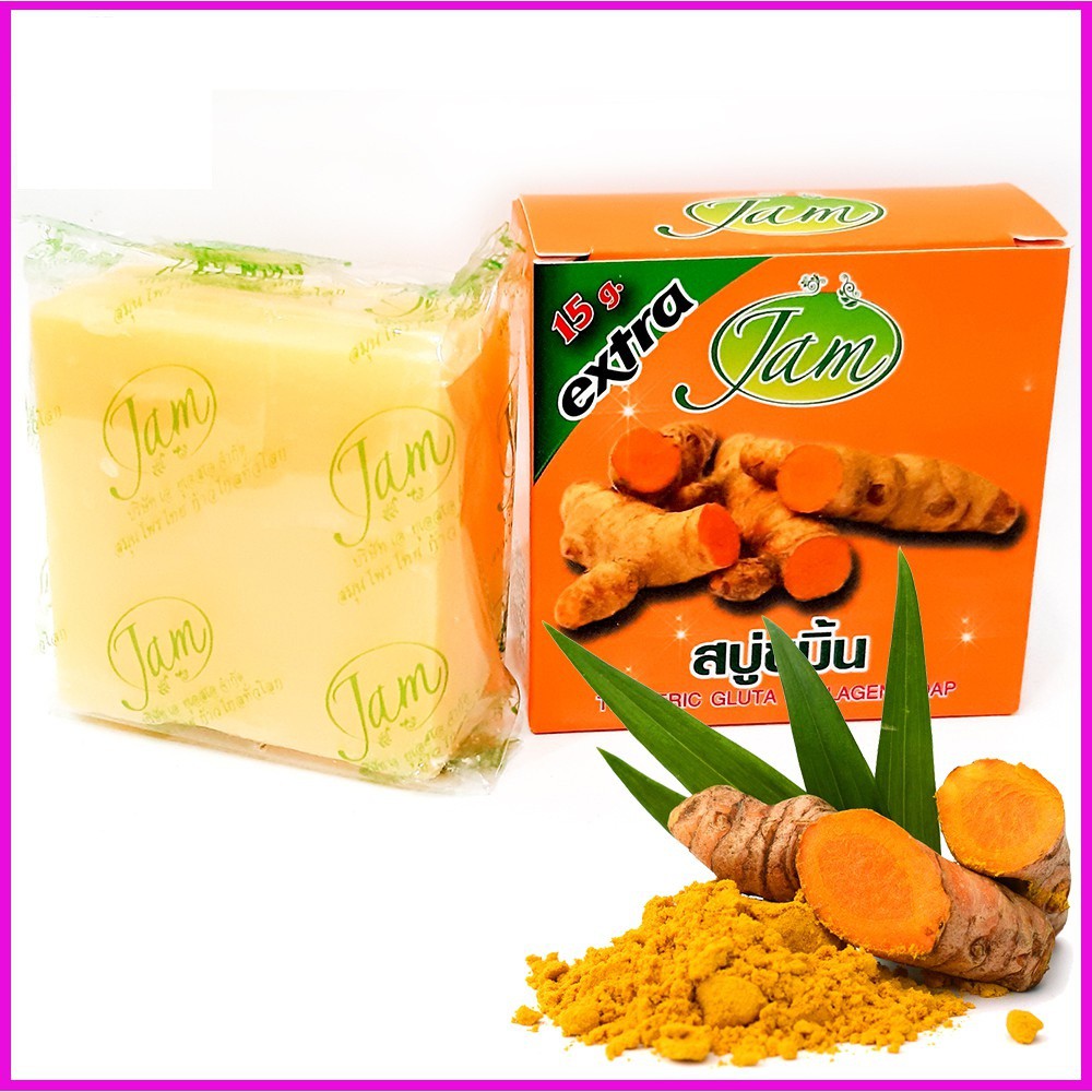 Xà Phòng Nghệ Jam Tumeric Gluta Collagen Soap 65g