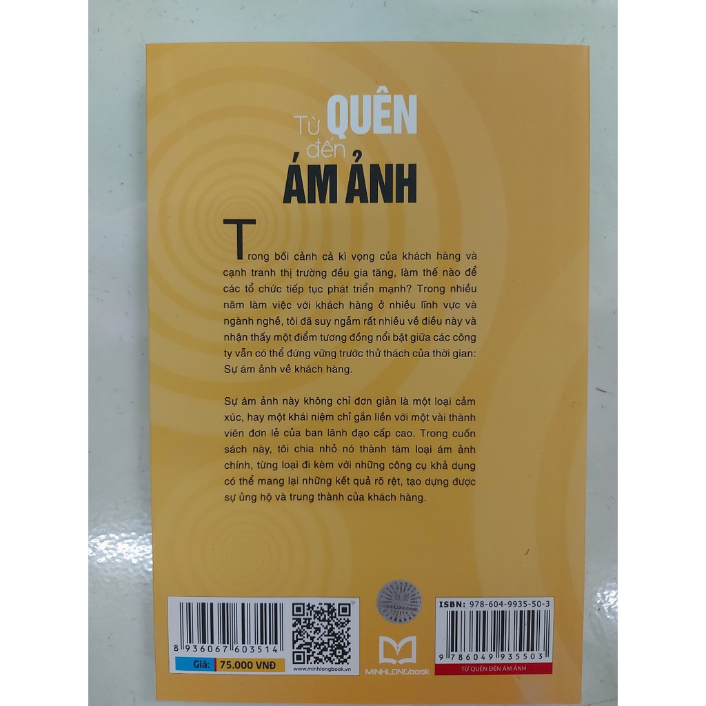 Sách: Từ Quên Đến Ám Ảnh