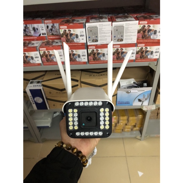 Camera wifi yoosee ngoài trời 32 LED FULL HD 5.0Mpx -  Siêu nét góc rộng, đàm thoại 2 chiều , cảnh báo chuyển động