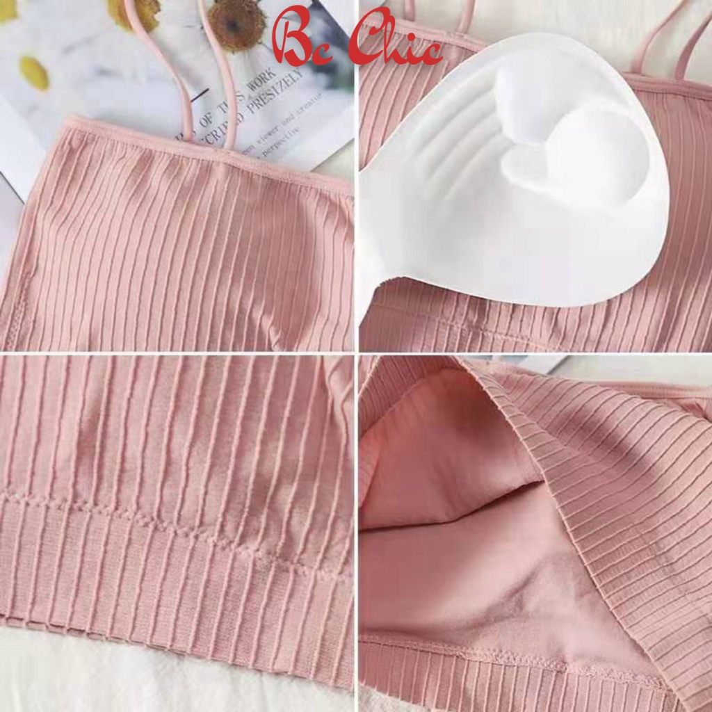 Áo Bra Nữ 2 dây hở lưng không gọng gợi cảm mẫu B809 BC_CHIC LINGERIE