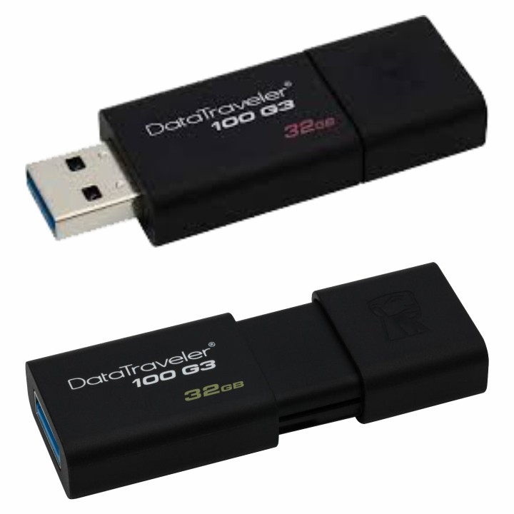 USB 3.0 Kingston DataTraveler 100G3 – Dung lượng 64GB/32GB/16GB – CHÍNH HÃNG – Bảo hành 5 năm