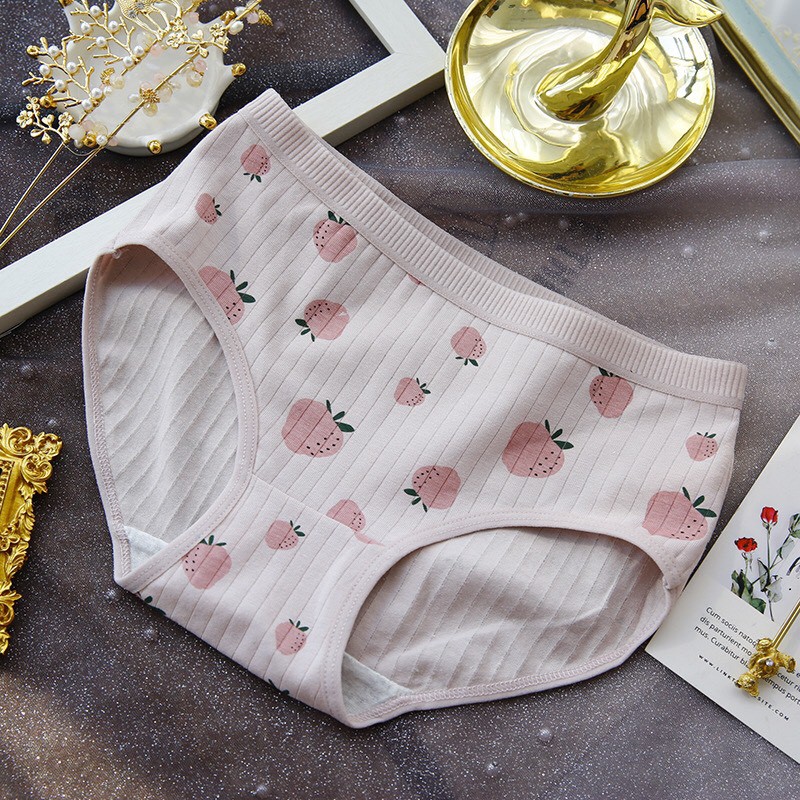 Quần Lót Cotton Quả Dâu, Quần Lót Nữ Kháng Khuẩn QL45 | BigBuy360 - bigbuy360.vn