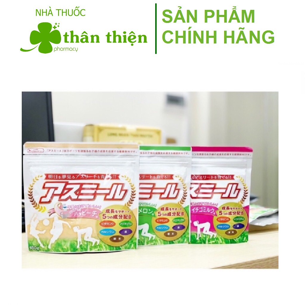 Asumiru – Giúp hỗ trợ tăng chiều cao nhanh, phát triển hệ cơ xương và não bộ cho trẻ từ 3-16 tuổi (180g)