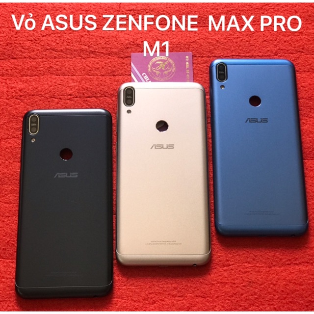 Vỏ asus zenfone max pro m1(ZB601KL/ZB602K)nhôm nguyên khối