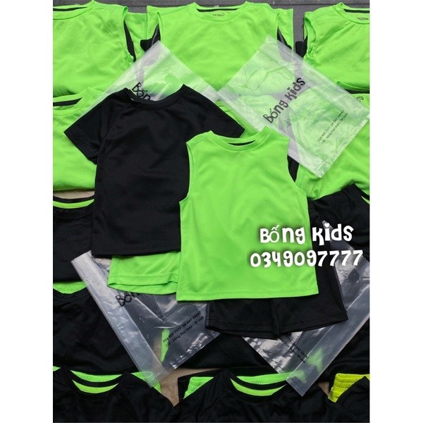 Bộ Hè Bé Trai Vải Thông Hơi Spotted