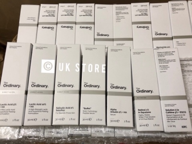 [Mã 66FMCGSALE hoàn 8% xu đơn 500K] BILL ANH Serum dưỡng da The Ordinary “Buffet”