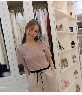 Áo len kim sa