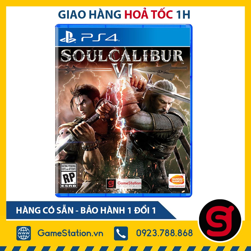 Đĩa Game PS4: SoulCalibur 6 - New Seal